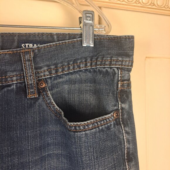 SEVEN7  Men's Straight Fit Medium Wash Denim Jeans Size 36x32 - Picture 5 of 14